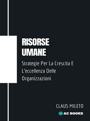 cover image of Risorse Umane